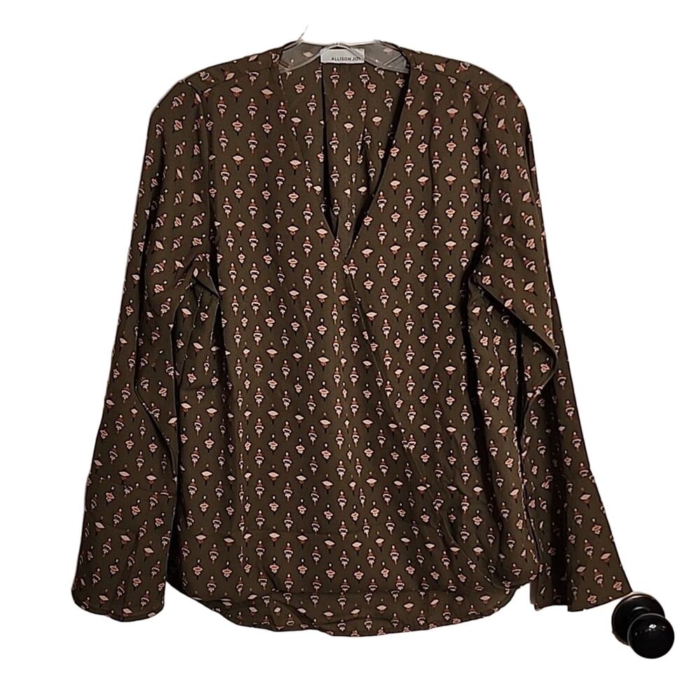 Allison Joe Faux Wrap Front Top, Small